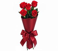 Букет 5 Красных роз Эдлесс Лав в Кедровом Красноярского края