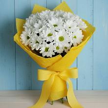 Букет цветов из:  Хризантемы #REPLACE_PRED# Кедровом Красноярского края