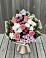 Букет цветов из: Альстромерии, Гвоздики, Розы и Хризантемы в Кедровом Красноярского края