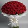 Букет 101 Красная роза Блэк Мэджик в Кедровом Красноярского края