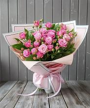 Букет Розовый кустик в Кедровом Красноярского края
