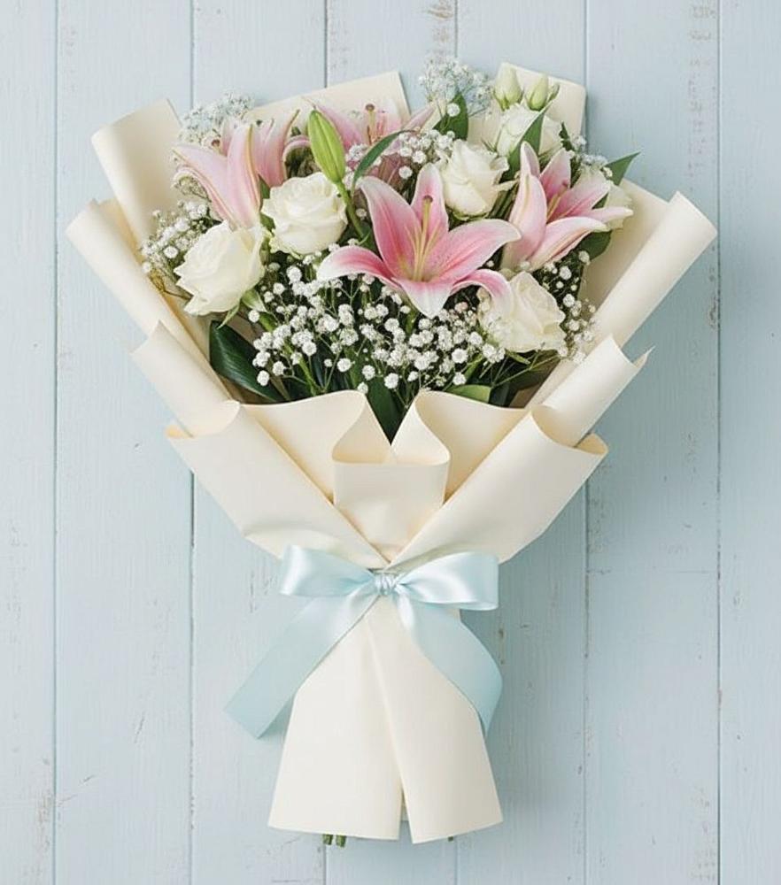 Букет цветов из: Лилии в Кедровом Красноярского края