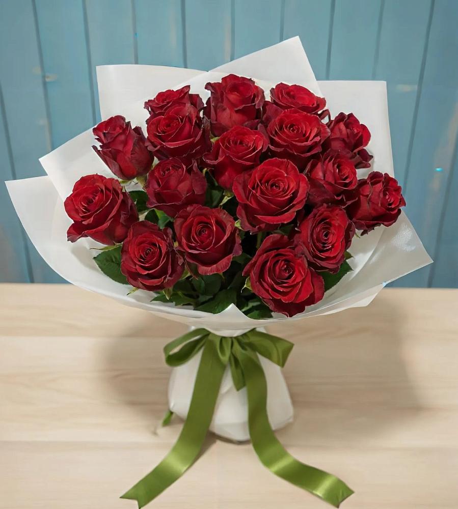 Букет Красные розы в Кедровом Красноярского края