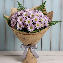 Букет цветов из:  Хризантемы в Кедровом Красноярского края