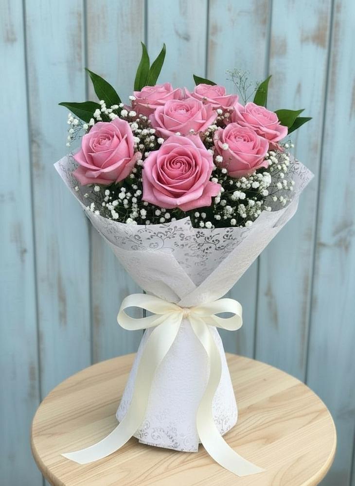 Букет цветов из: Розы в Кедровом Красноярского края