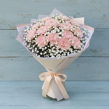 Букет цветов из:  Гвоздики в Кедровом Красноярского края