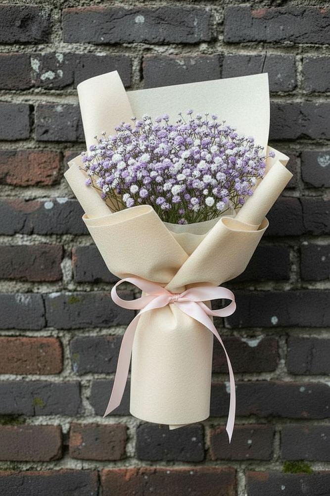 Букет цветов из: Гипсофила в Кедровом Красноярского края