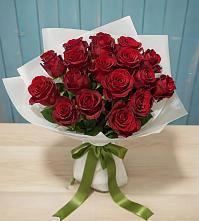 Букет Красные розы в Кедровом Красноярского края