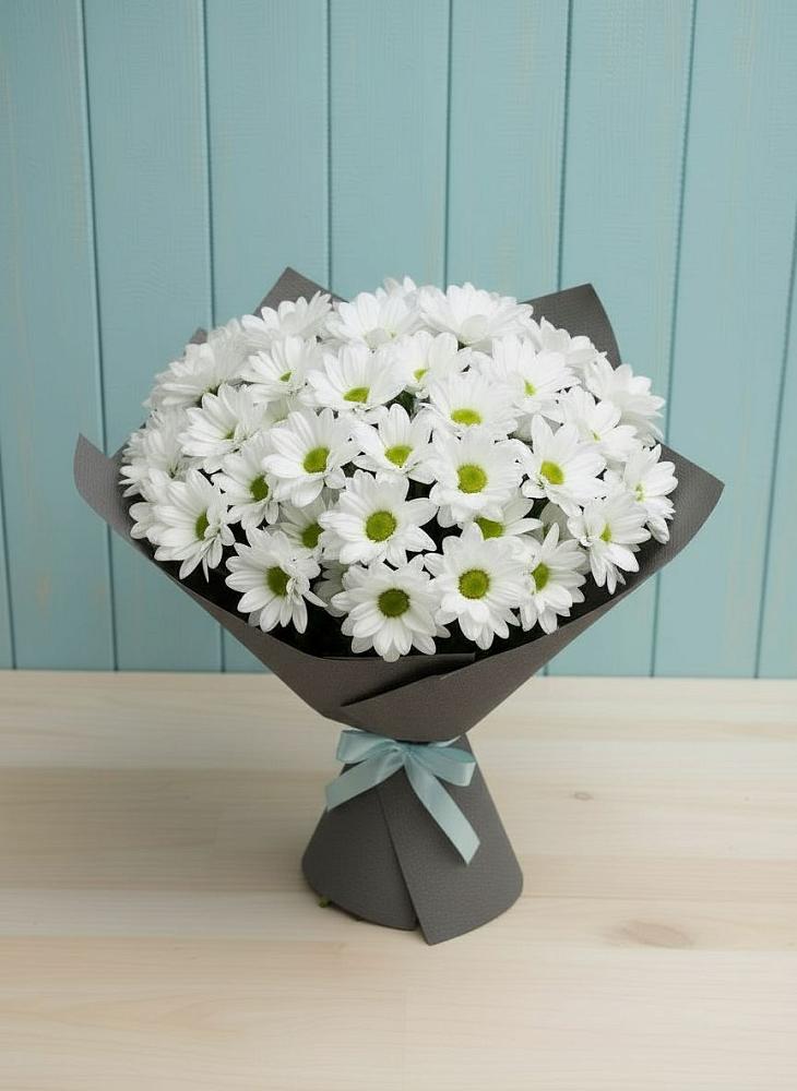 Букет цветов из: Хризантемы в Кедровом Красноярского края