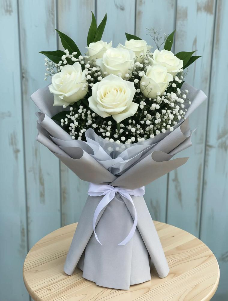 Букет цветов из: Розы в Кедровом Красноярского края