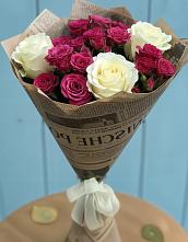 Букет цветов из:  Розы в Кедровом Красноярского края