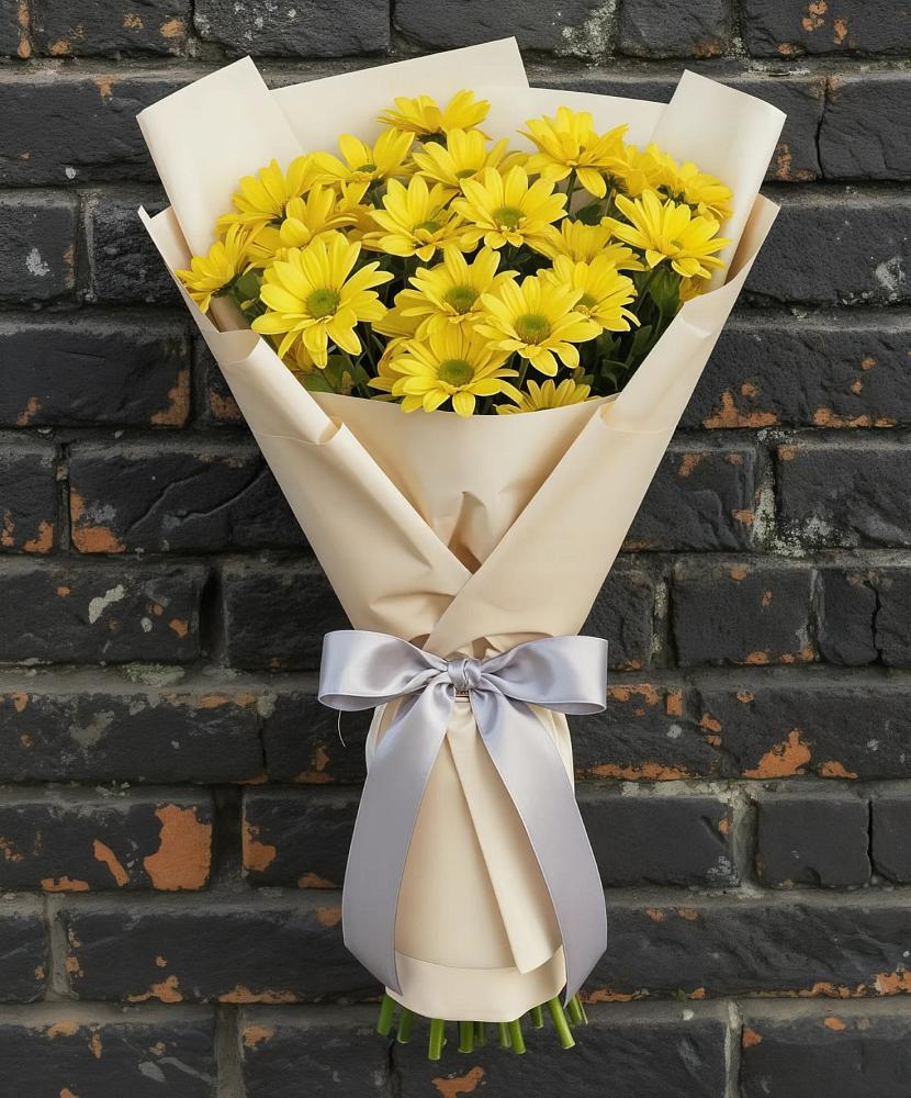 Букет цветов из: Хризантемы в Кедровом Красноярского края