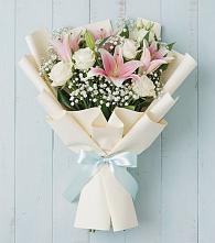 Букет цветов из:  Лилии в Кедровом Красноярского края