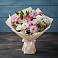 Букет цветов из: Хризантемы, Альстромерии и Розы в Кедровом Красноярского края